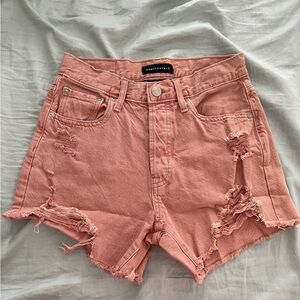 Aeropostale 90s high rise cut off shorts size 2